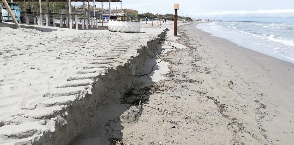 MALTEMPO, MAREGGIATE SULLA COSTA. UNION MARE: 